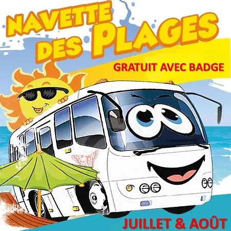 Mobil Proche Du Paradis Des Plages Кемпинг Сен-Жан-де-Мон